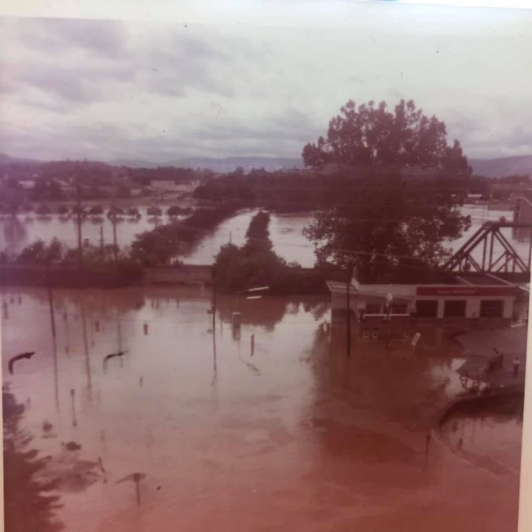 Unseen Roanoke VA Flood of 1985 Photos The Vinton VA Voice