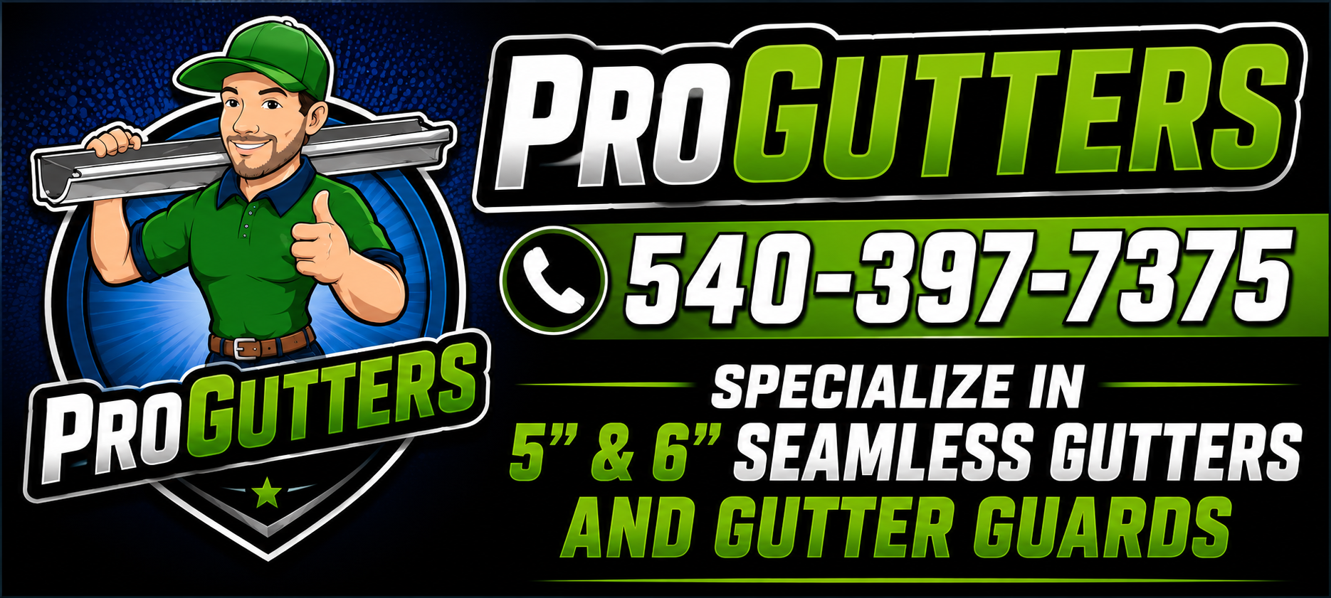 ProGutters - 5 & 6 Inch Seamless Gutters & Gutter Guards